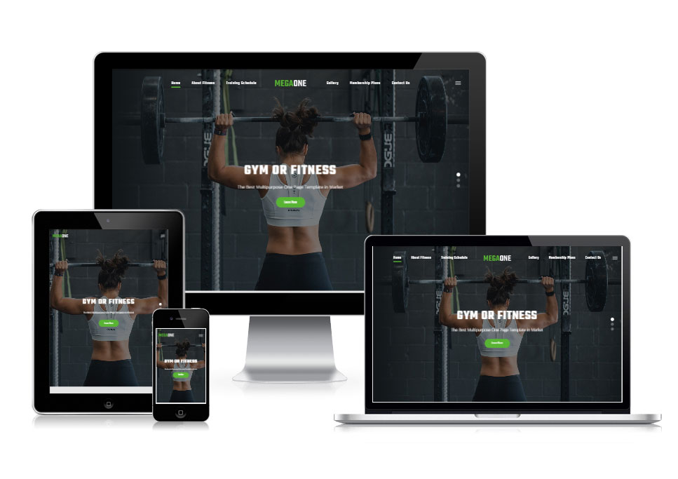 Fitness-Studio Webtemplate